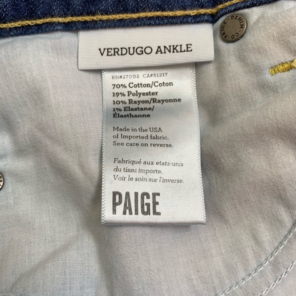 PAIGE Verdugo Ankle Jeans - Picture 6 of 7